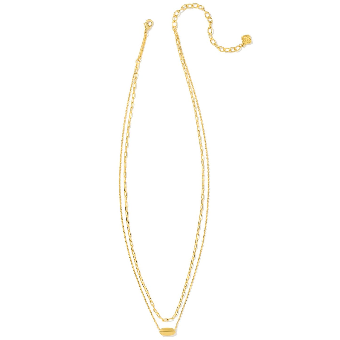 Kendra Scott Brooke Multi-Strand Necklace for Women, Fashion Jewelry, 14k Gold-Plated