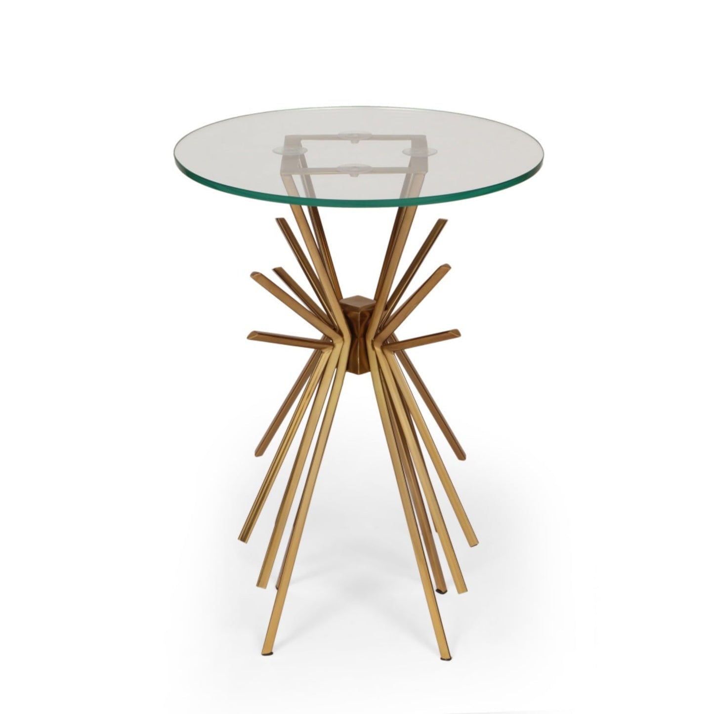 SPARKLE GLASS SIDE TABLE for Living Room Dining Room