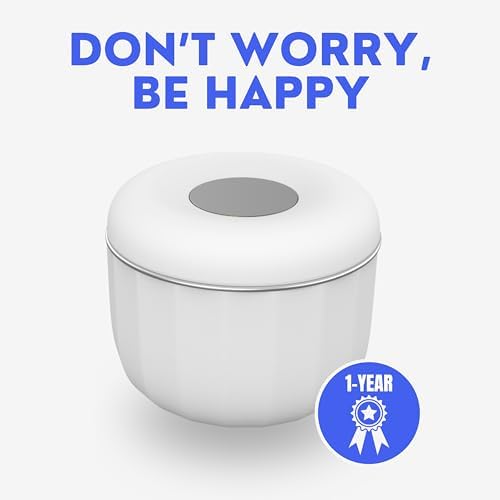 Ultrasonic Retainer Cleaner Machine for Invisalign, Aligner, Night Guard, Denture, Whitening Tray, Mouth Guard and Toothbrush Head - Dental UV Ultrasonic Cleaner Pod [no UV Light]