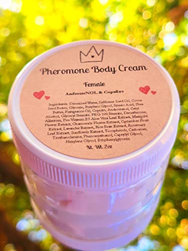 Nana's Garden Pheromone Body Cream + Soap Bar Combo 2oz/4oz Womens (Copulins + Androstenol)