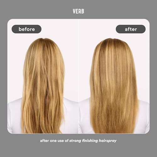 VERB Strong Finishing Hairspray, 7 oz - Firm Hold + Humidity Resistant - Warm Floral Scent