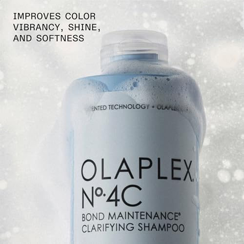 Olaplex Nº.4C Bond Maintenance Clarifying Shampoo, Deep Cleans, Softens, Restores Shine, & Clarity, For All Hair Types Experiencing Product Buildup or Excess Oil, 1 Liter