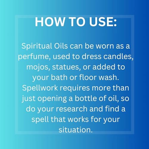 LUCKY PROPHET Spiritual Oil (aceite) for Hoodoo, Voodoo, Santeria, Wicca, Rootwork, & Spells