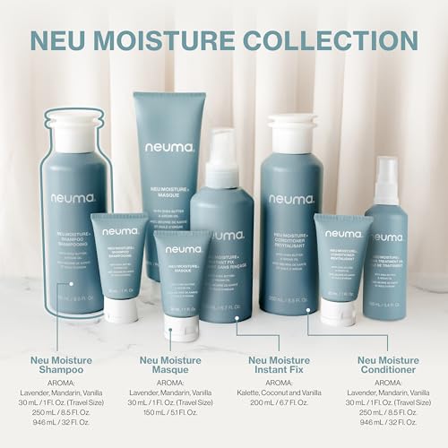 Neuma Neu Moisture Shampoo Moisture Shampoo, Lavender, Mandarin & Vanilla Scent