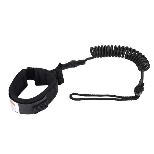Natruss Board Leash, Surfboard Leash Stand Up Paddle Board Leg Rope Wrist Strap 5 ft Coiled Paddle Board Leashes, Surf Board Leashes for Bodyboard, Paddleboard, Shortboard,