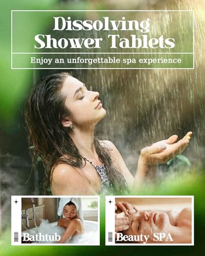Shower Steamers Aromatherapy POPCHOSE 16 Pack Eucalyptus for Shower, Home SPA & Self Care Relaxation Shower Bombs, Birthday Gifts Stocking Stuffers for Adults Her Mom, Quick Relief Nasal Congestion