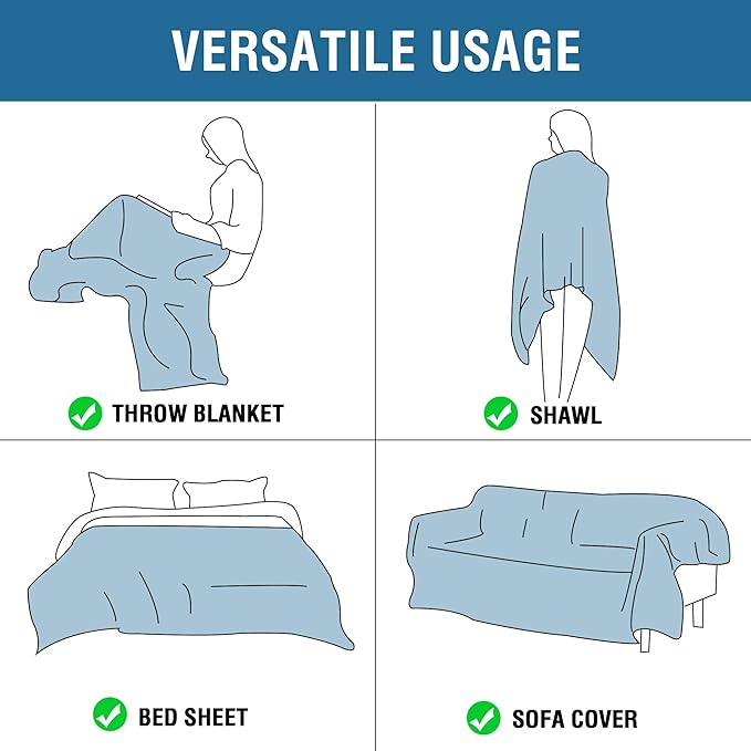 H.VERSAILTEX Cotton Sofa Covers Couch Cover Sofa Slipcover for Most Shape Sofas, Feature Thick Woven Jacquard Seamless with Tassels, Multi-Use Decorative for Couch (XX-Large: 91" x 134", Navy)