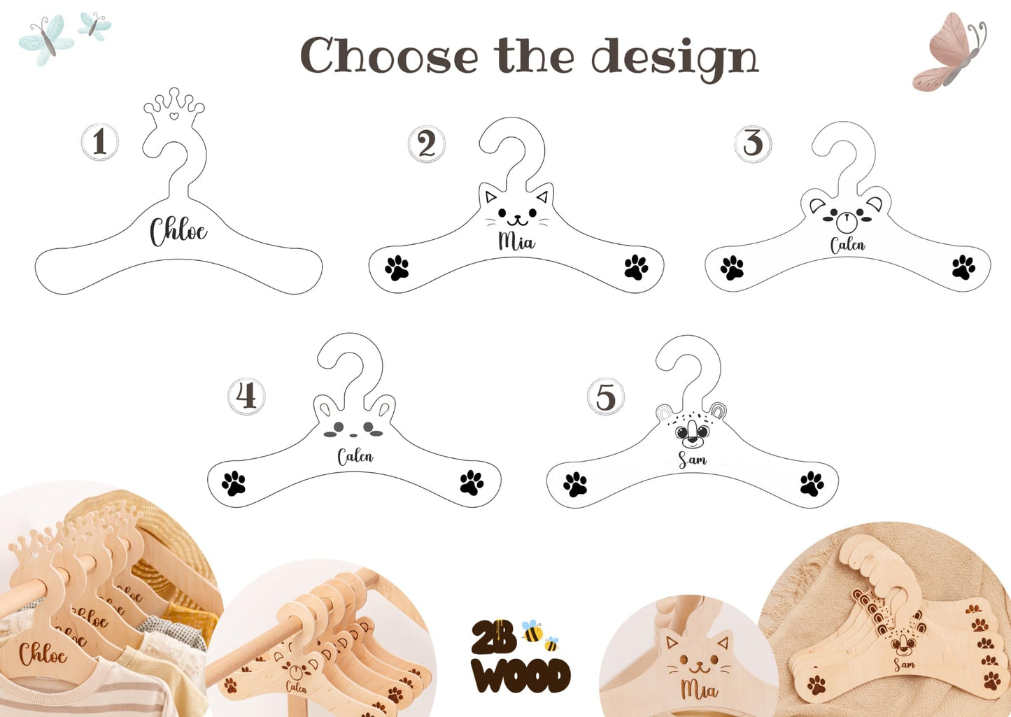 Personalized Small Clothes Rack for Hanging Clothes - Kids Dresser Dress Up Rack For Little Girls Clothing Rack for Kids Boys Toddler - Montessori Shelf Wardrobe Closet For Baby Clothes Kids Furniture