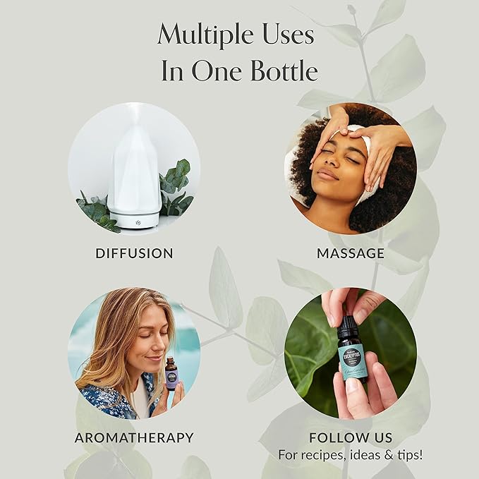 Edens Garden Breathe in, Breathe Out Essential Oil Blend- 100% Pure Premium Grade, Undiluted, Natural, Therapeutic, Aromatherapy, The Best for Skin, Humidifiers, Kid Safe 30 ml (1 fl oz)