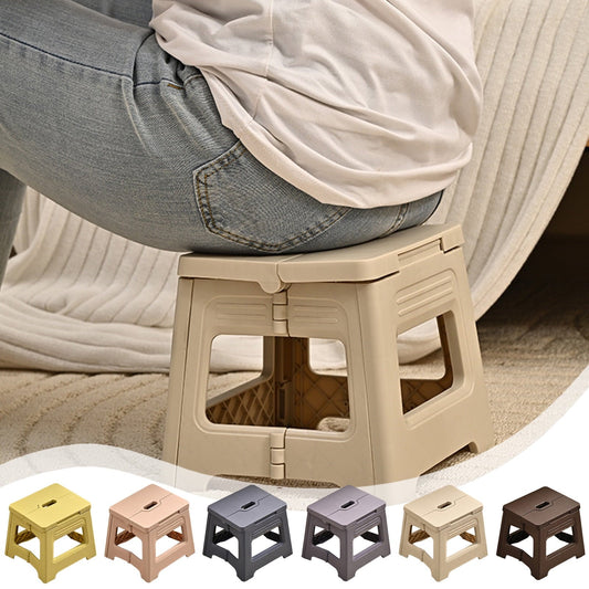FAMTKT Camping Stool, Portable Folding Stool Lightweight Stool Seat for Camping Fishing Hiking Gardening Outdoor Walking Backpacking Travelling and Beach Small Stool