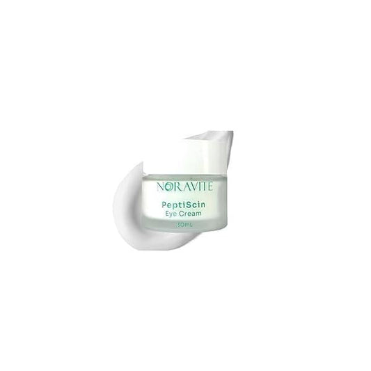 PeptiScin - Peptide Eye Cream with Hyaluronic Acid and Escin | Rich Moisturizing Dark Circle Brightens Tones 1.01 Ounce